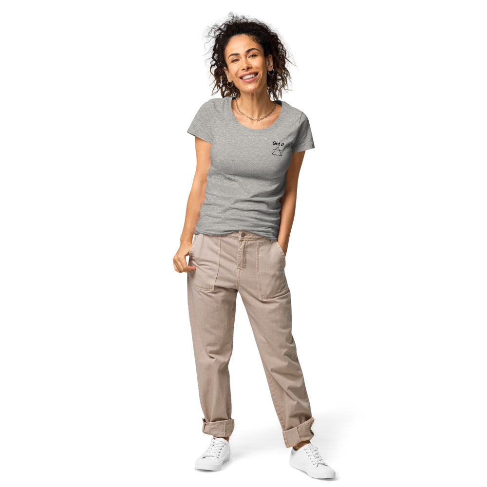 Get It: Athletic Women’s Basic Organic T-shirt
