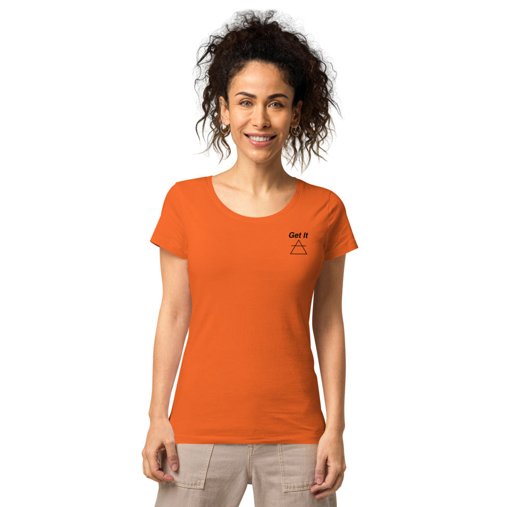 Get It: Athletic Women’s Basic Organic T-shirt